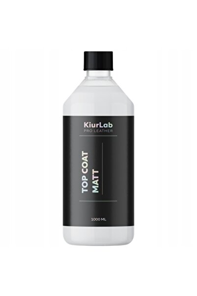 NO BRAND KiurLab Pro Leather Top Coat Matt 1L - Lac de finisare mat pentru piele