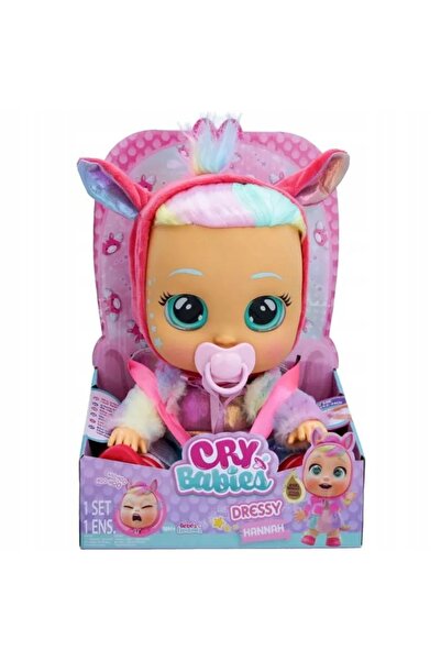IMC Toys LALKA CRY BABIES DRESSY FANTASTY CRYING BOBAS HANNAH SUNTĂ DE LACRIM...