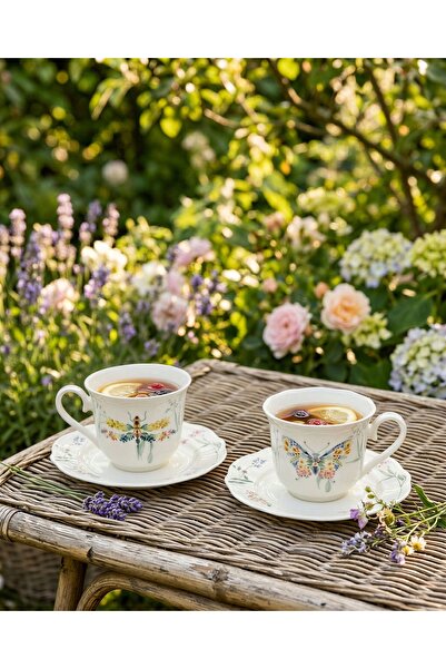 NO BRAND SET DE 6 CĂNI CU FARFURII PENTRU CAFEA CEAI CERAMICE 220 ML