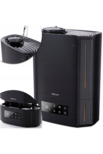 NO BRAND Umidificator ultrasonic MILO, iluminare LED, aromă, silențios, capac...