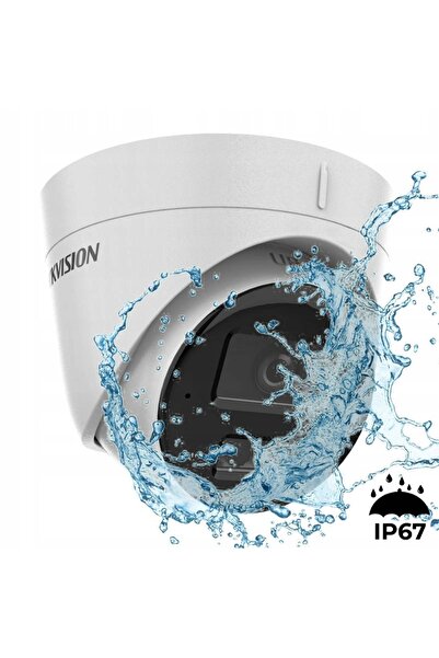 Hikvision Cameră IP inteligentă hibridă cu lumină pentru exterior de 4MPx DS-...