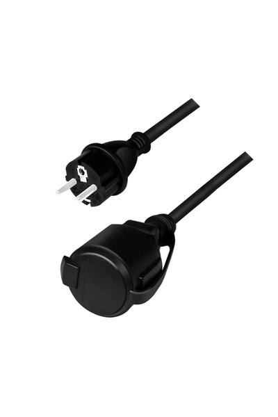LogiLink Cablu prelungitor 3M IP44, rezistent, cu cutie de protecție