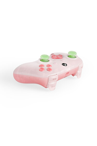NO BRAND 8BitDo Ultimate Mini Xbox Pad Controler PC cu fir Roz transparent