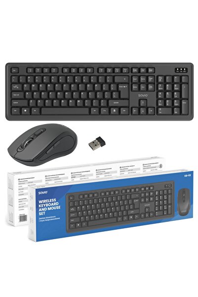 Savio Set tastatură și mouse wireless KB-03