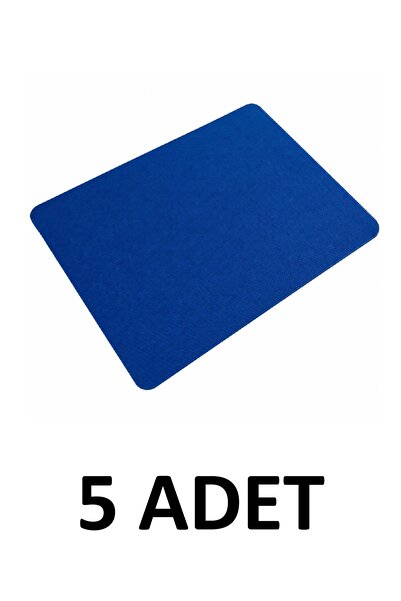 ADDISON 5 Pieces Blue Mouse Pad 22 cm X 18 cm Blue