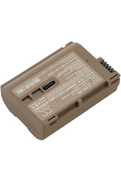 NO BRAND Acumulator tip Nikon EN-EL15 EN-EL15A EN-EL15B EN-EL15c cu port USB-C