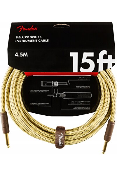 NO BRAND Fender FG15 Deluxe TWD Cablu de chitară Cablu pentru instrumente muz...
