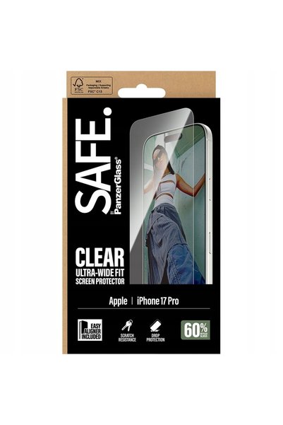 CARE by PanzerGlass® Sticlă securizată PanzerGlass pentru iPhone 17 Pro, prot...