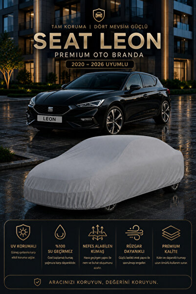 PJ & Me Seat Leon 2020-2026 Compatible Auto Cover Full Vehicle Protection Cov...