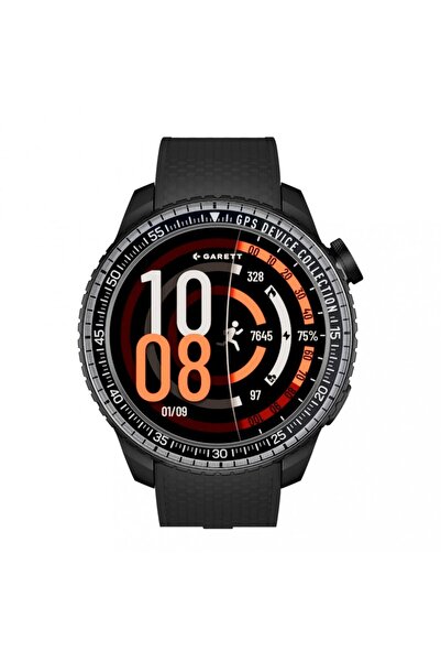 GARETT Smartwatch cu busolă și GPS, negru