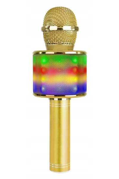 NO BRAND Microfon pentru KARAOKE, boxă BT pentru copii, MP3, LED