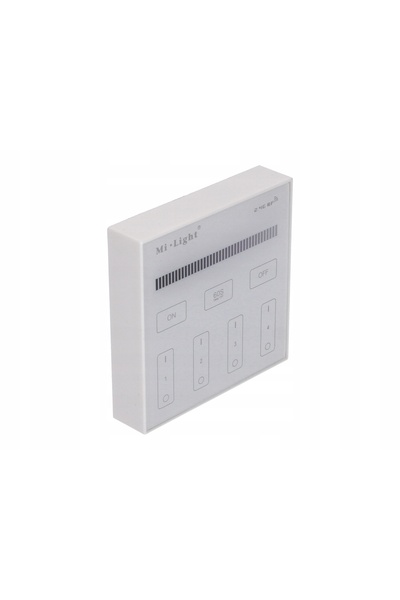 NO BRAND MIBOXER B1 PILOT LED LUMINOSITATE 4 ZONE 2.4GHZ PANOU TACTIL ALB MIL...