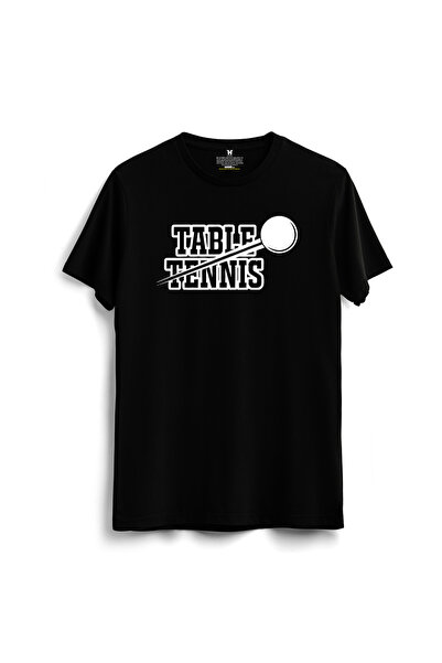 hakuof Table Tennis T-Shirt T-Shirt Table Tennis Training Cotton Sports Cotton
