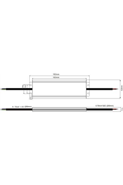 adler SURSA DE ALIMENTARE LED HERMETICĂ 100 W, 4,17 A, 24 V, IP67, ADWS 100-24