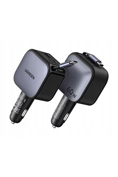 Ugreen Încărcător auto EC602 60W Gri