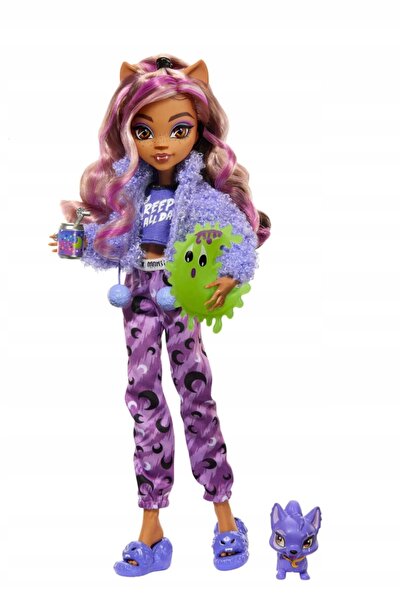 MONSTER HIGH Clawdeen Wolf SET DE PĂPUȘĂ CU ACCESORII PENTRU FETE