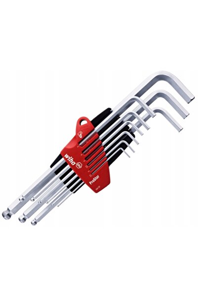 wiha Set de chei imbus cu cap sferic 1.5-10mm, 9 piese