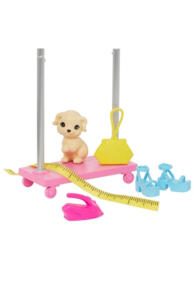 Barbie LALKA BROOKLYN STYLISTKA set cu câine