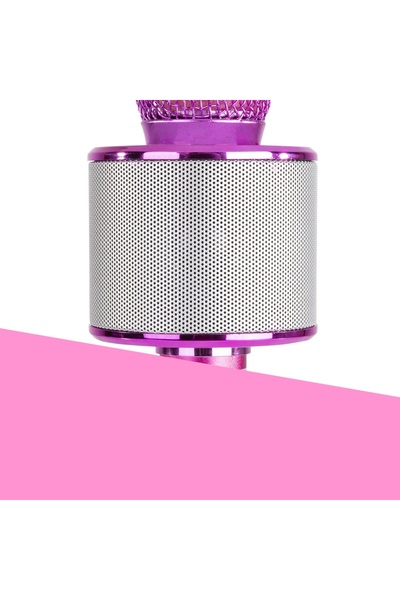 NO BRAND Microfon KARAOKE cu difuzor MP3 BT LED / PETRECERE