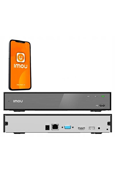 Imou NVR-N118-8A0E-P înregistrator IP UHD 4K pentru 18 camere IP + Switch POE...