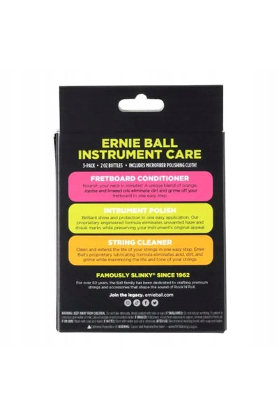 NO BRAND Ernie Ball EB-4225 Kit de întreținere chitară + Lavetă