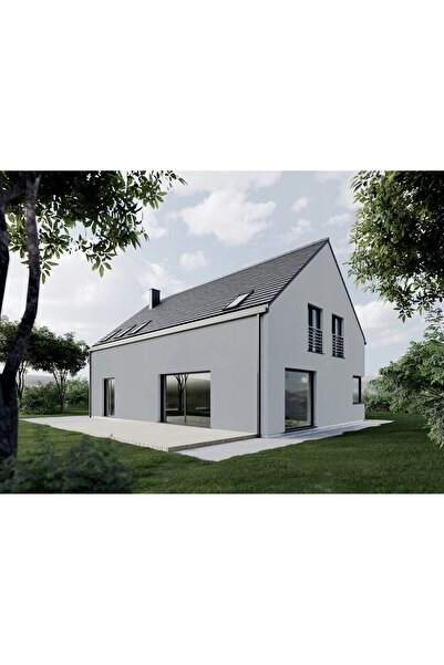 NO BRAND Vopsea siliconică pentru fațade, culoare gri albastru deschis F253, 10L