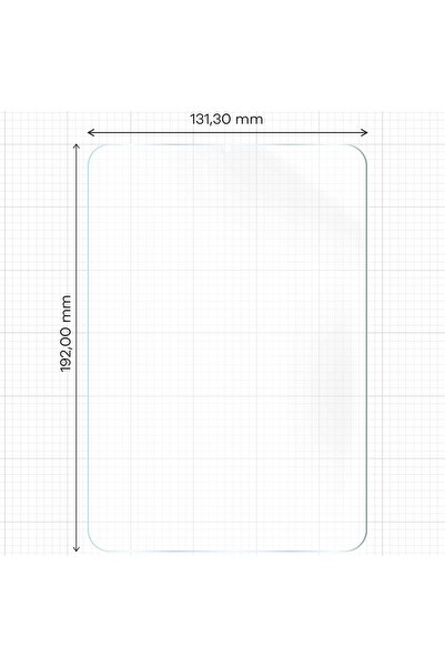 NO BRAND Folie de protecție Bison Drawing pentru iPad Mini generația a 7-a 20...