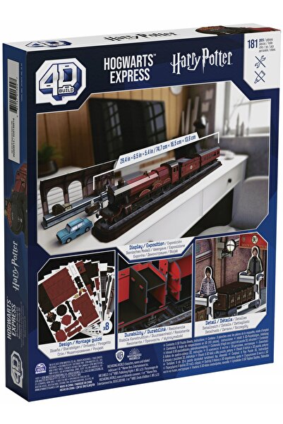 Spin Master Toys Far East Puzzle 4D Harry Potter Trenul Hogwarts Express de a...