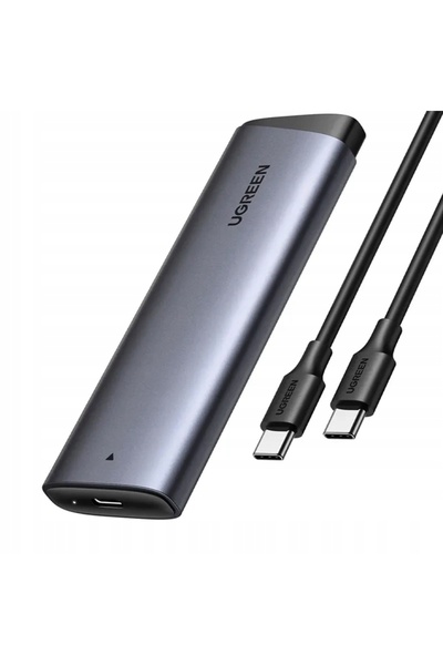 Ugreen Carcasă adaptor SSD M.2 NVMe de 10Gbps, USB 3.2, Hub de buzunar