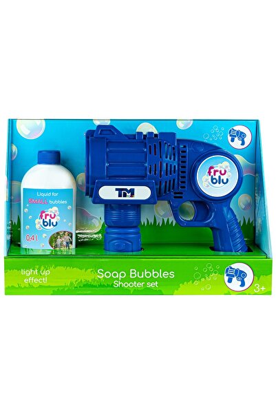 TM TOYS FRU BLU PISTOL DE BULĂȚI GIGANT PENTRU BAIE, cu lichid 400ml 0114