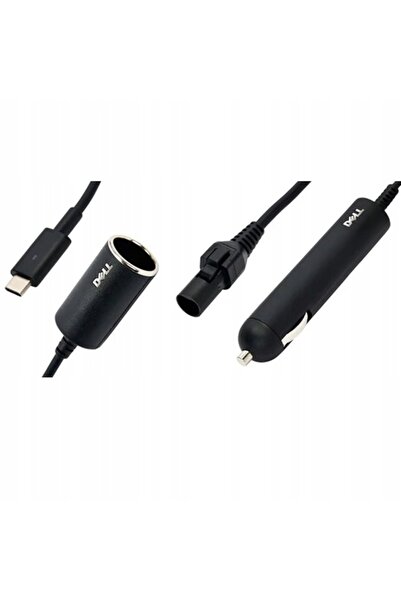 Dell Sursă de alimentare Auto / Adaptor DC 65W Cablu de alimentare DC USB Tip-C