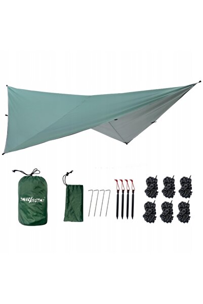 NO BRAND Prelată turistică impermeabilă protectoare 300x300cm pentru supravie...