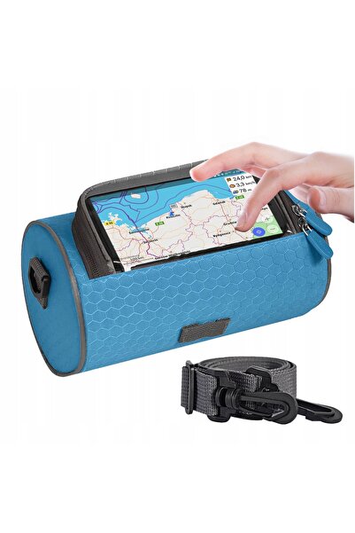 NO BRAND Geantă impermeabilă pentru ghidon de bicicletă pentru smartphone