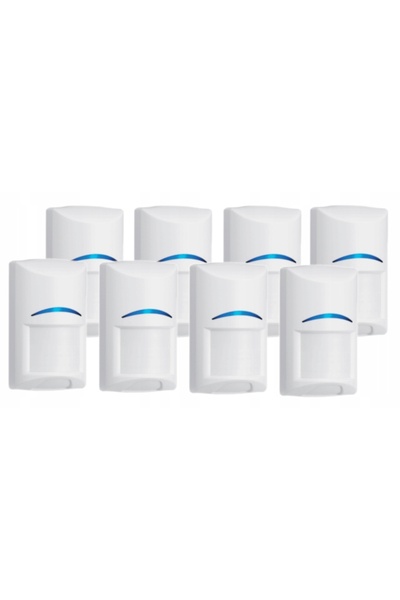 Bosch DETECTOR DE MIȘCARE DIGITAL PIR BPR2-W12 TIP CABLAȚIE SET 8 BUCĂȚI