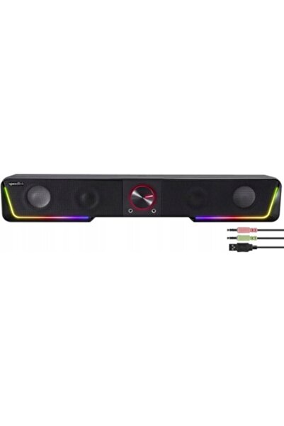 NO BRAND SpeedLink GRAVITY RGB Soundbar Stereo