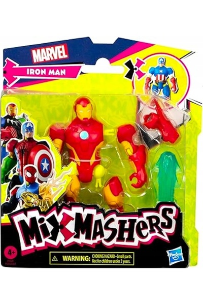 Marvel Figurină Iron Man Avengers Mixmaschers Accesorii de amestecare