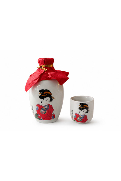 Vintage Japon Seramik Sake Seti