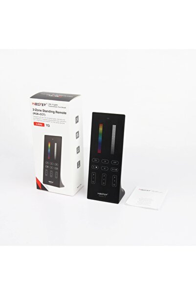NO BRAND PILOT Y3 VERTICAL CU 3 ZONE PENTRU LED RGB+CCT RGBW NEGRU MIBOXER /M...