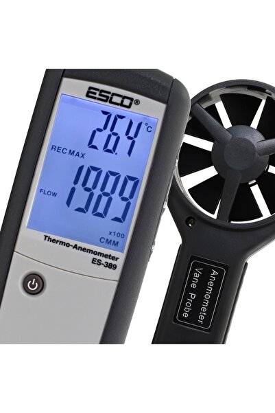 esco ANEMOMETRU contor de viteză contor de viteză a vântului consum m3