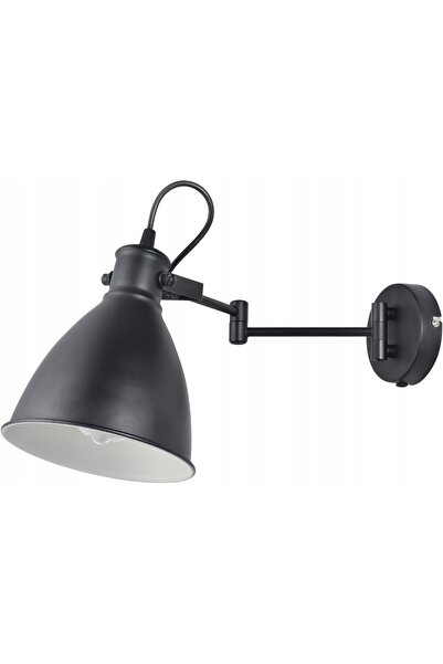 NO BRAND CANDELLUX Espera kinkiet lampă 1x40W E27 negru cu cablu cu priză