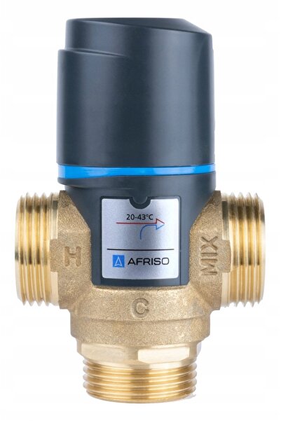 Afriso Ventil termostatic de amestec ATM 761 DN20, G1 ", interval de temperat...