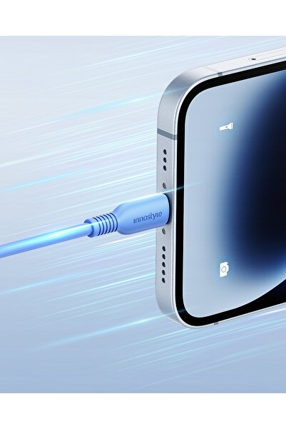 NO BRAND INNOSTYLE CABLU USB-C LIGHTNING MFI ÎNCĂRCARE RAPIDĂ PENTRU IPHONE K...