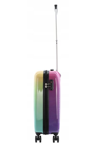 NO BRAND Valiză de cabină Saxoline 55 cm Rainbow