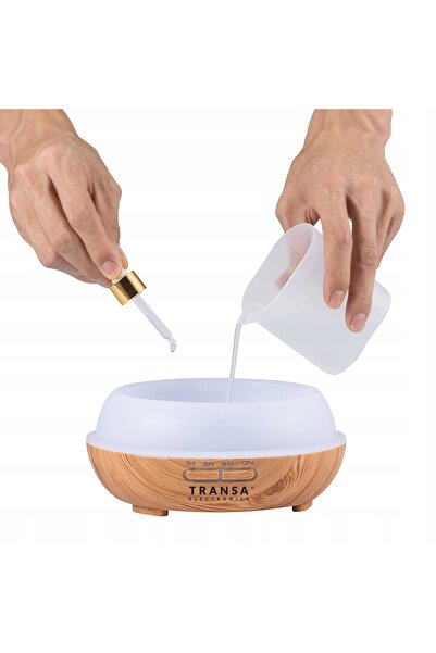 NO BRAND Difuzor de aromă Aromaterapie Telecomandă Temporizator LED AromaBrig...