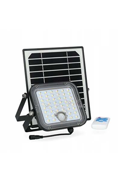 NO BRAND Proiector solar LED cu halogen 10W PREMIUM pentru strada și aleea de...