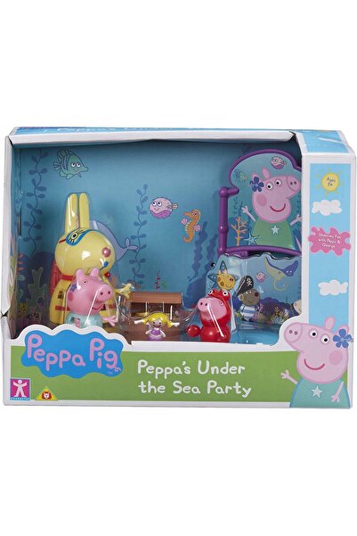TM TOYS Set Peppa Pig Lumea Subacvatică 3 figurine 07172