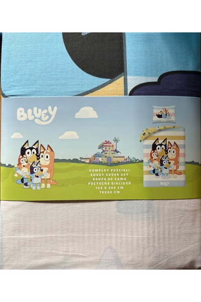 NO BRAND Set de lenjerie de pat Halantex Bluey 160 x 200 70 x 80 Bumbac Bumbac