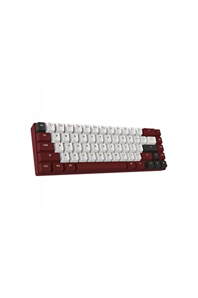 NO BRAND Tastatură mecanică BK67 65% Bluetooth 5.0 RGB Switch-uri Albastre Roșii
