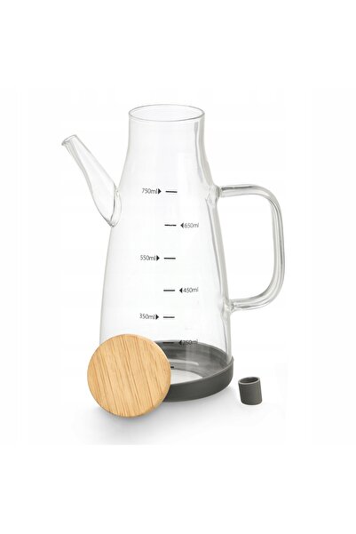 vivalto STICLA PENTRU ULEI DIN STICLA BOROSILICATĂ 750 ML DIM 10X17X21 CM CU ...