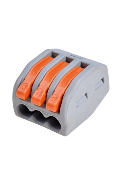 NO BRAND 40 bucăți kit de instalare conectori rapizi Wago 222-413 cablu 3x 0,...